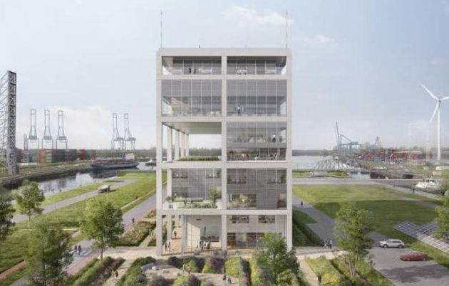Antwerp Coordination Center — opleveringsschoonmaak voor Van Roey